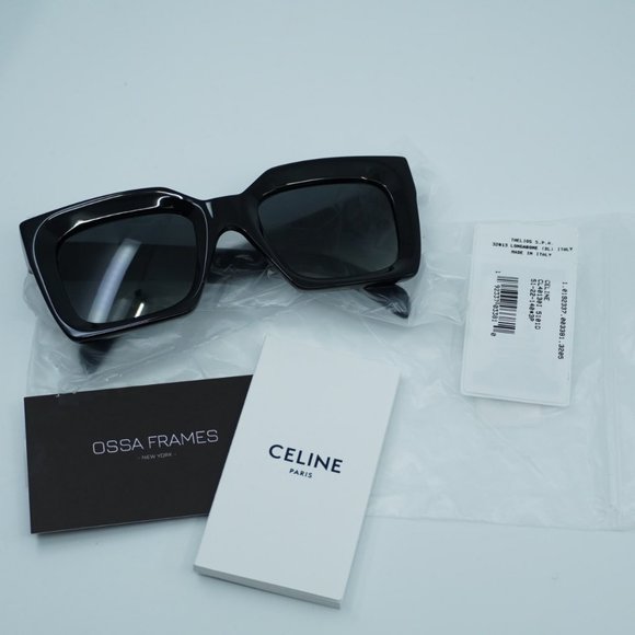 Celine Black Gradient Square Sunglasses main image 13